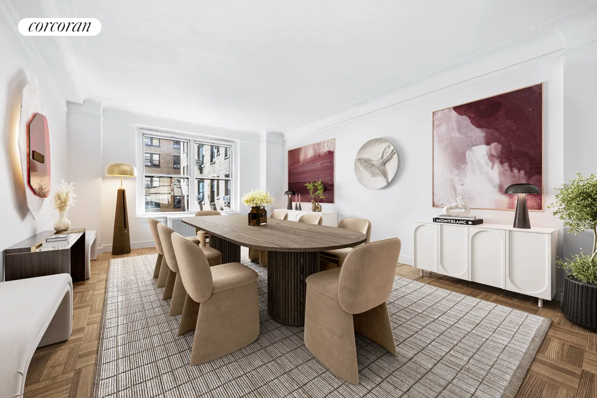 New York City Real Estate | View 285 Riverside Drive, 11C | Formal Dining Room