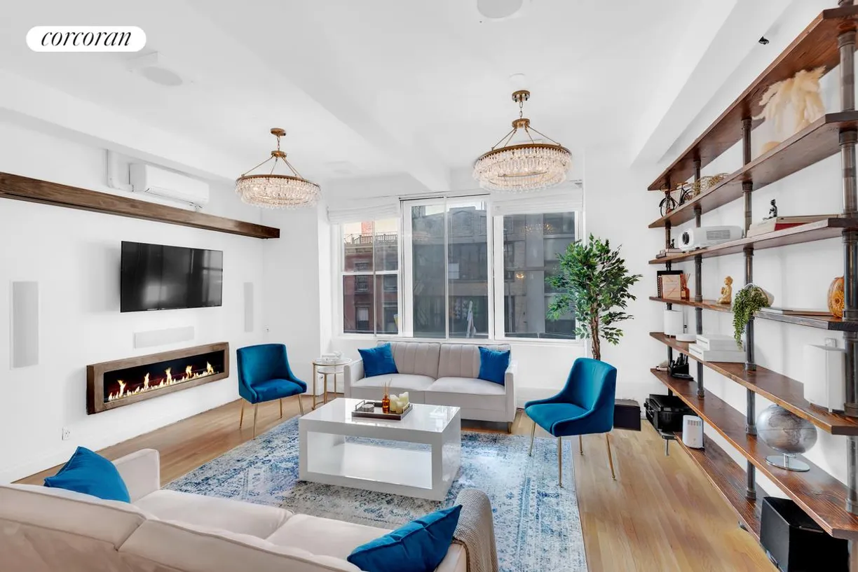 New York City Real Estate | View 252 West 30th Street, 2A | 3 Beds, 2 Baths