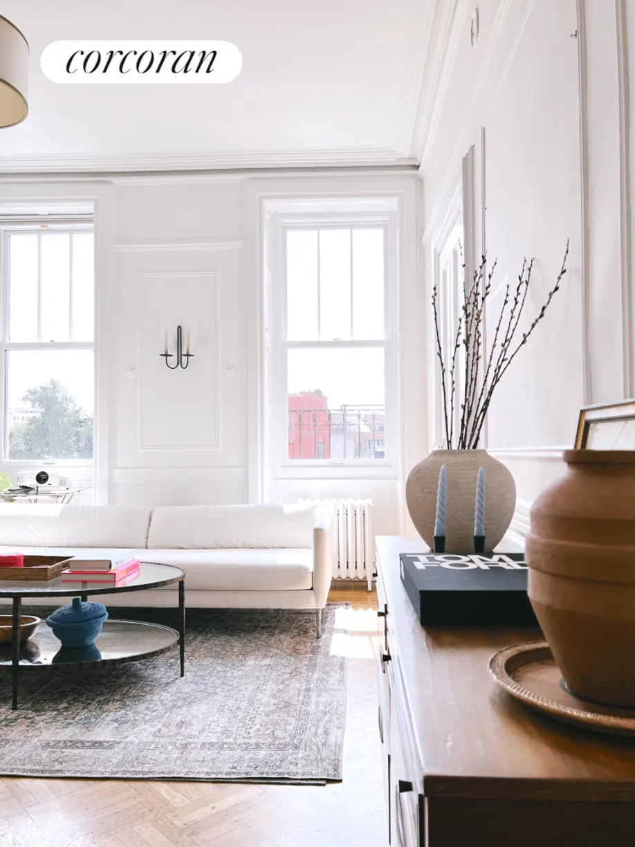 New York City Real Estate | View 397 Flatbush Avenue, 4F | Living Room