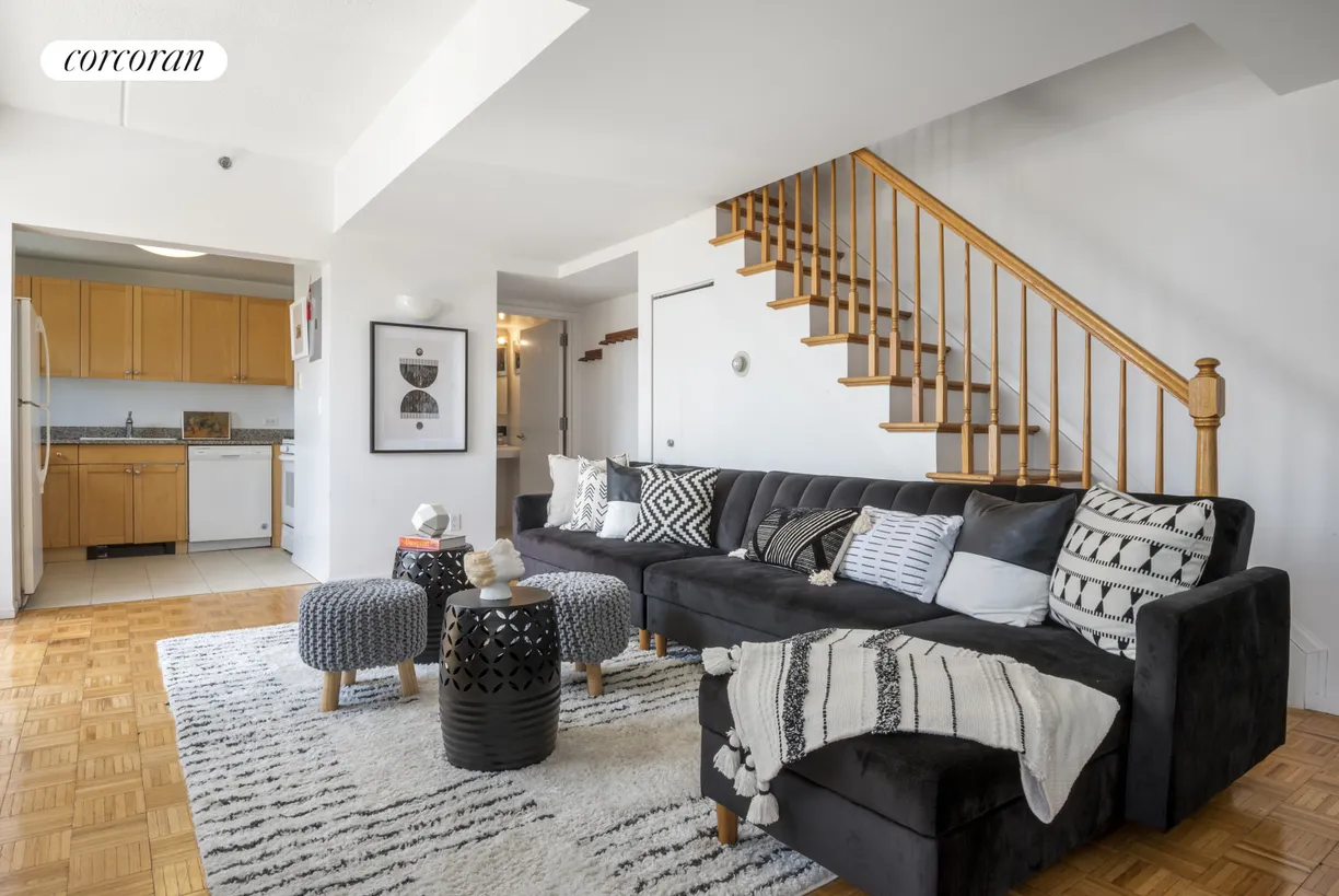 New York City Real Estate | View 300 West 145th Street, 6S | Living & Dining Room