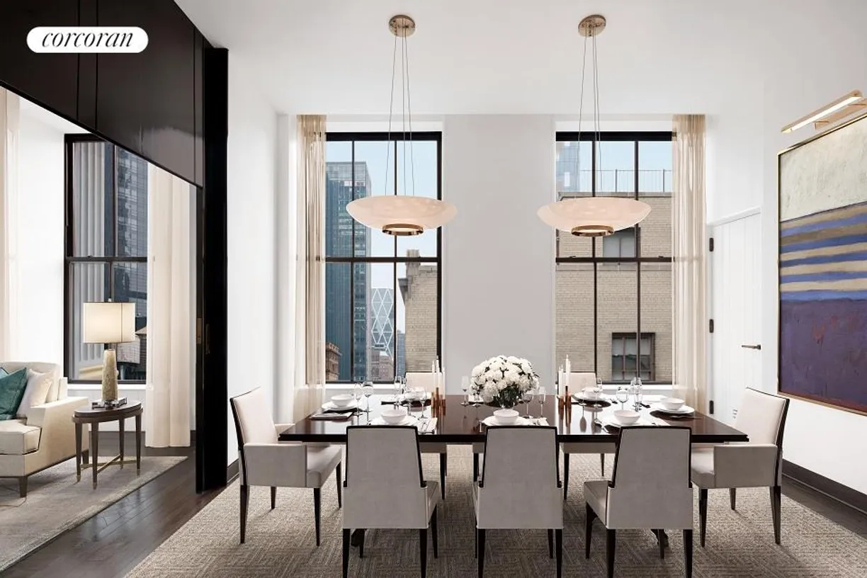 New York City Real Estate | View 111 West 57th Street, 17S | Dining Room