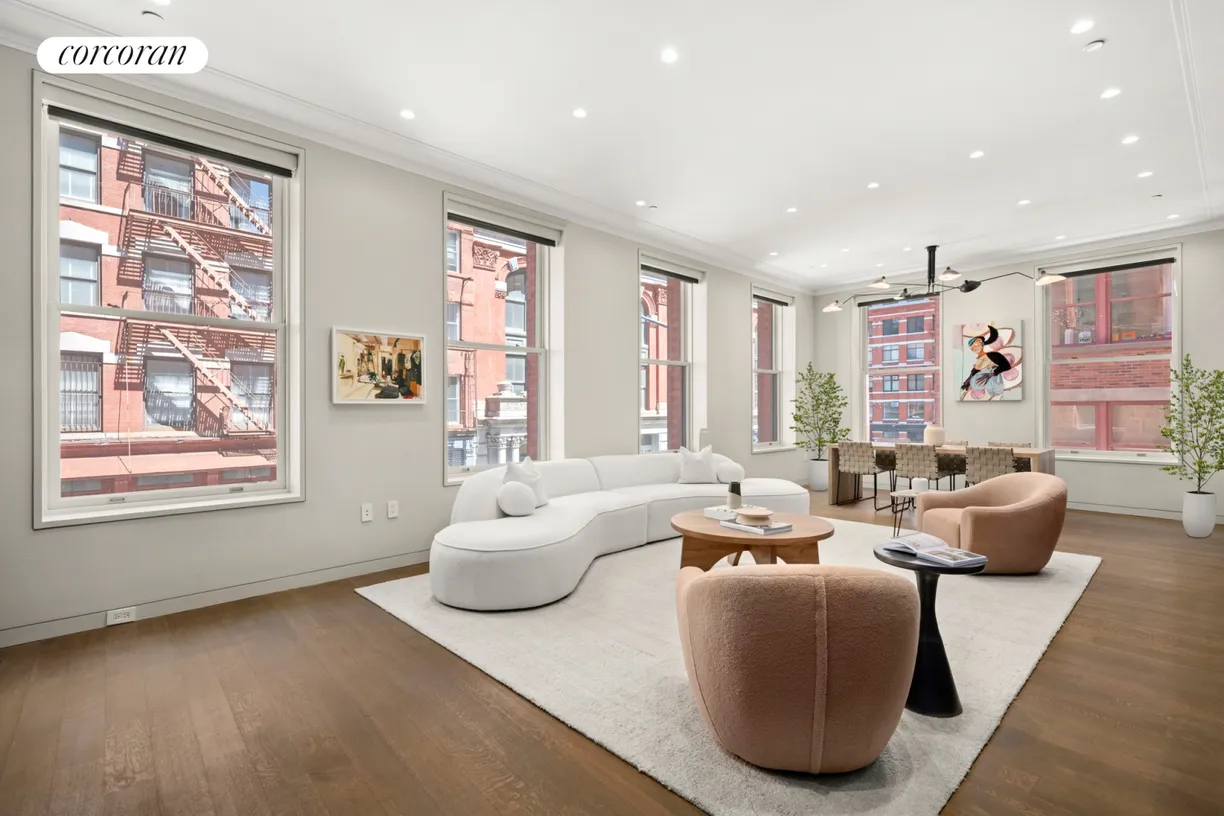 New York City Real Estate | View 7 Harrison Street, 2N | 3 Beds, 3 Baths