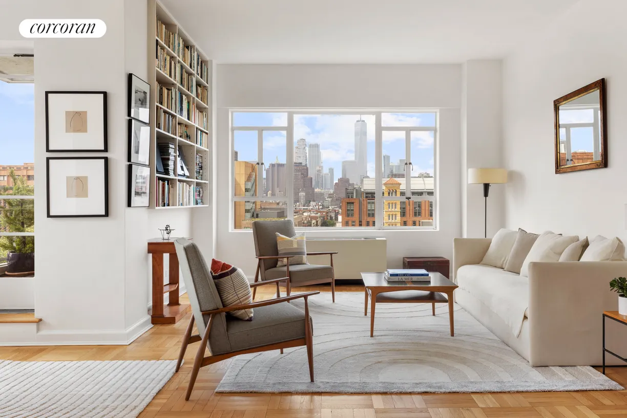 New York City Real Estate | View 2 Fifth Avenue, 14EF | Living Room