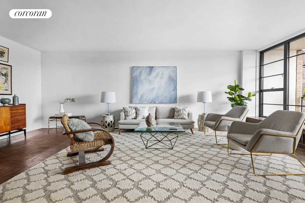 New York City Real Estate | View 37 West 12th Street, 11D | Living Room