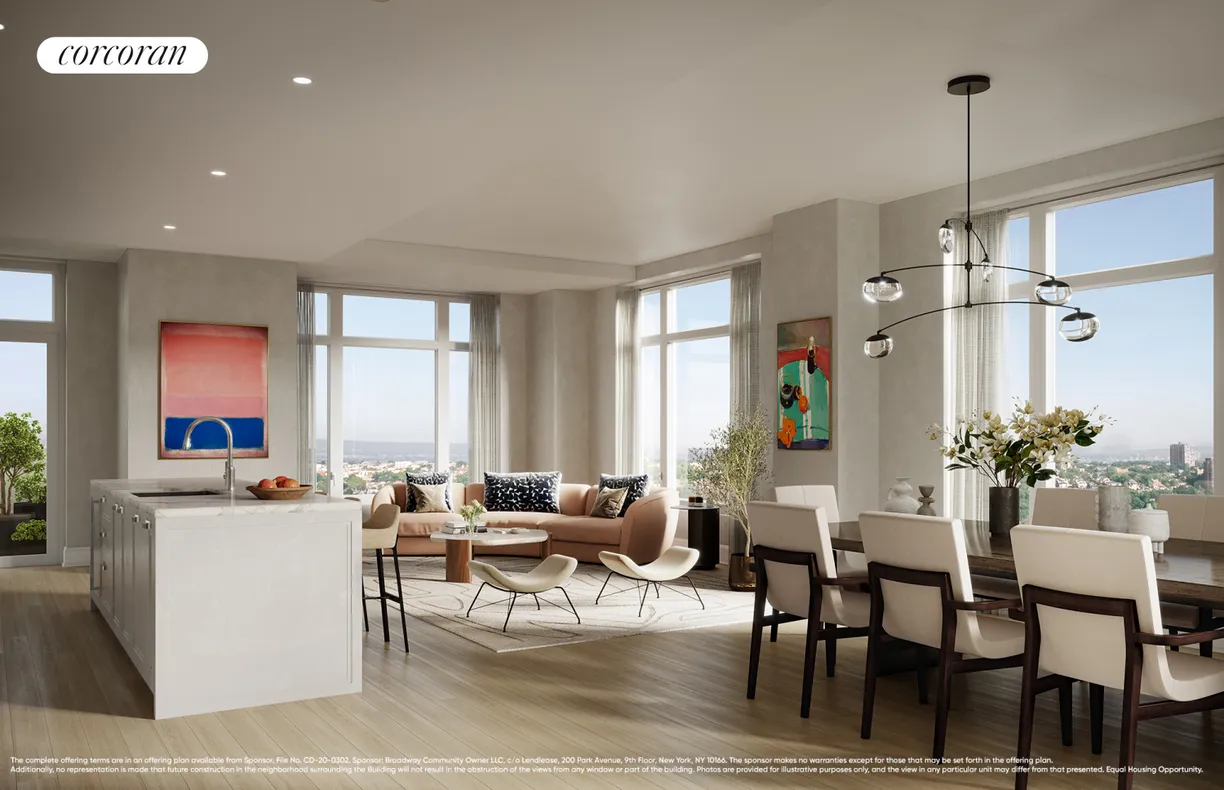 New York City Real Estate | View 100 Claremont Avenue, 38A | 4 Beds, 4 Baths