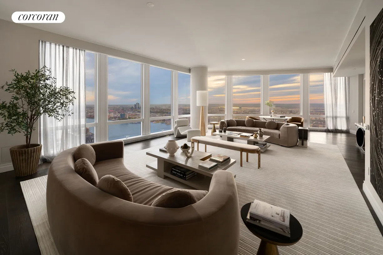 New York City Real Estate | View 35 Hudson Yards, 7801 | Living Room