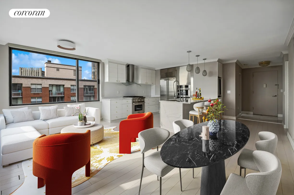 New York City Real Estate | View 2 South End Avenue, 9B | 3 Beds, 2 Baths