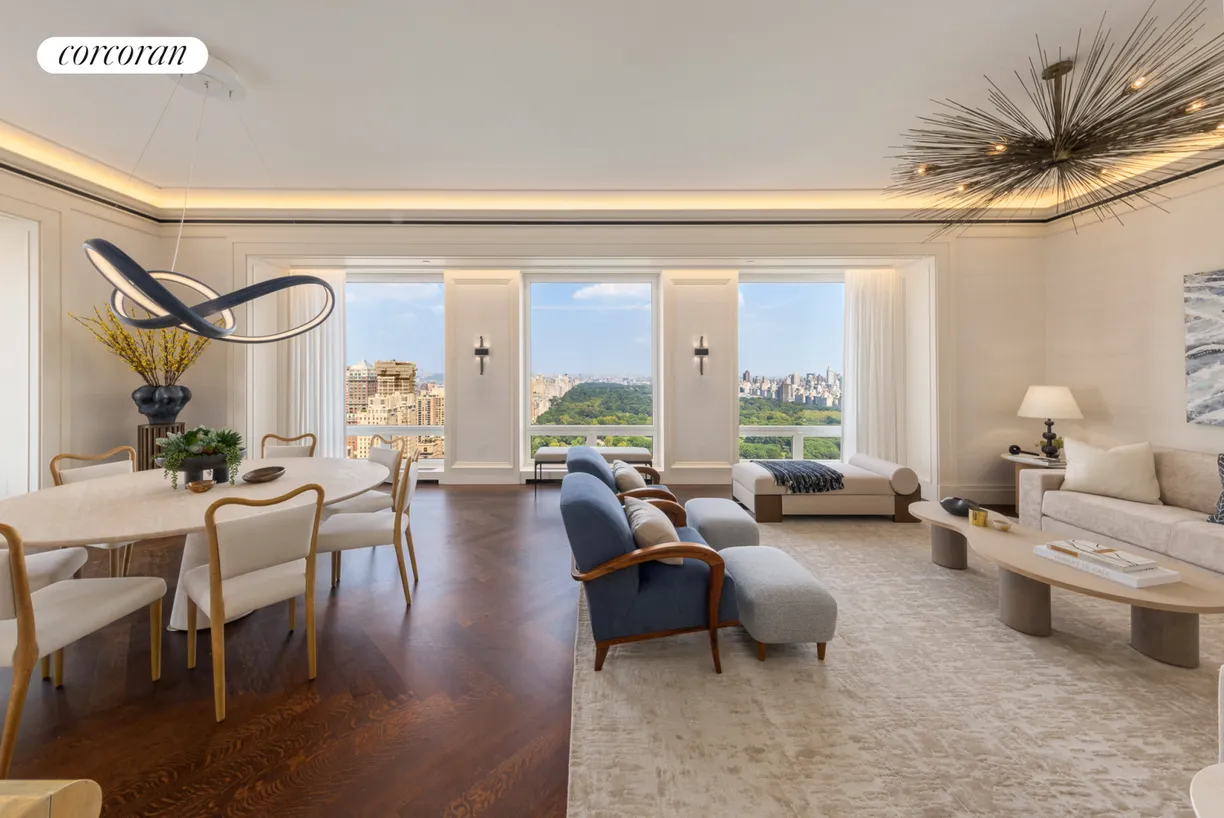 New York City Real Estate | View 220 Central Park South, 39A | 3 Beds, 3 Baths