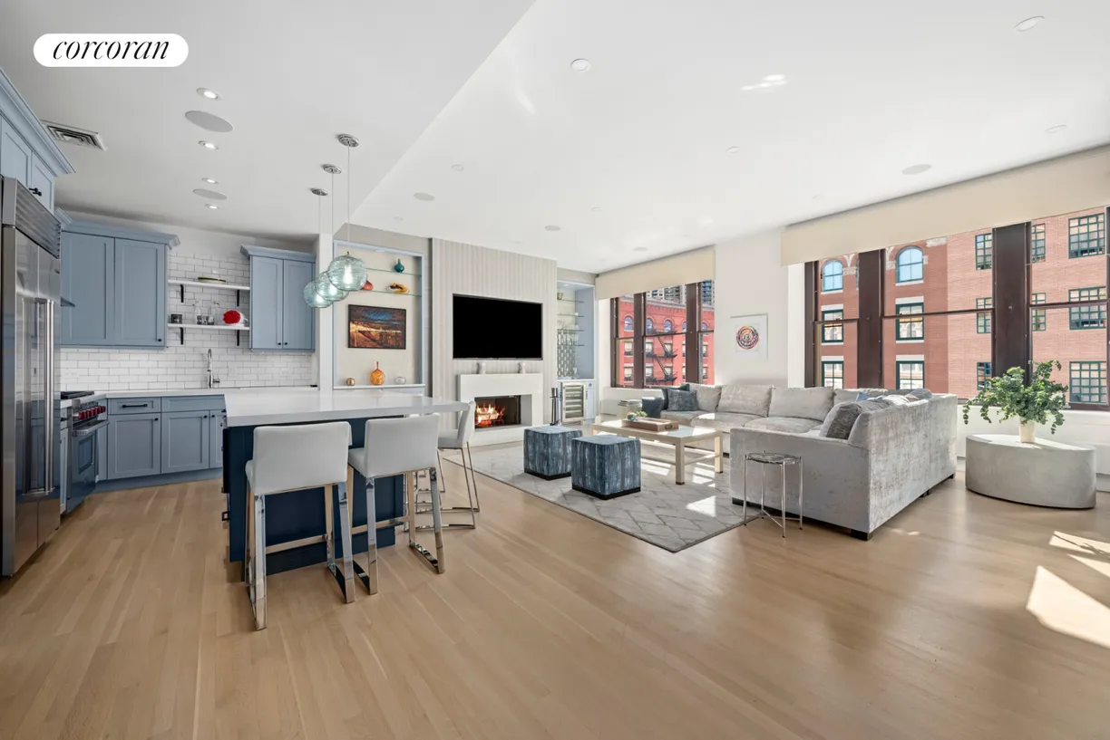 New York City Real Estate | View 124 Hudson Street, 5A | 3 Beds, 2 Baths