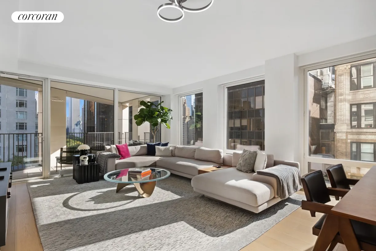 New York City Real Estate | View 15 West 61st Street, 10A | 3 Beds, 2 Baths