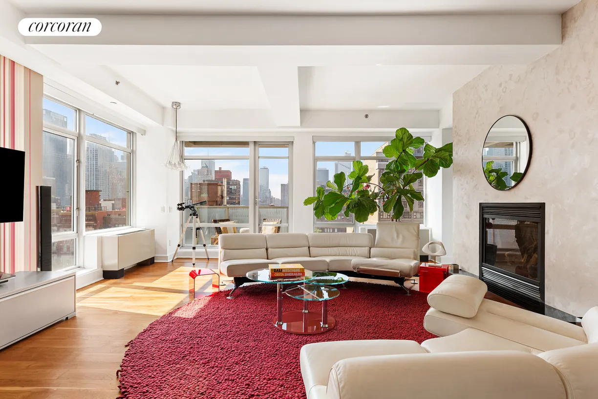New York City Real Estate | View 426 West 58th Street, PH3 | 3 Beds, 2 Baths
