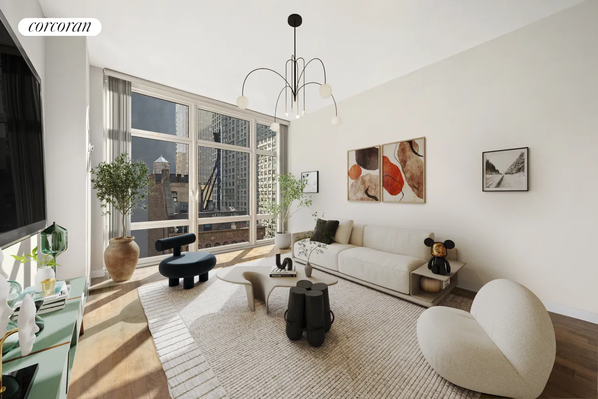 New York City Real Estate | View 1600 Broadway, 16G | 2 Beds, 2 Baths