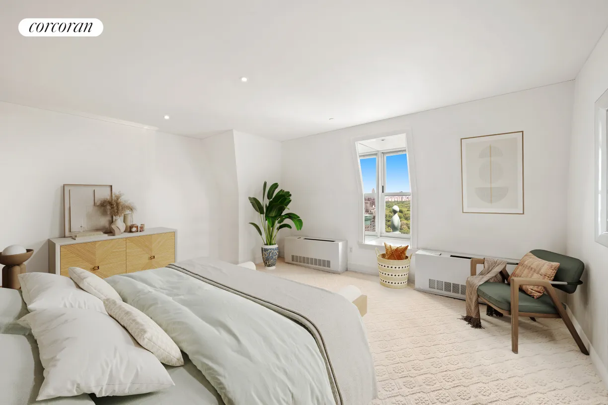 New York City Real Estate | View 1 Central Park South, 1807 | Large Primary Bedroom Suite