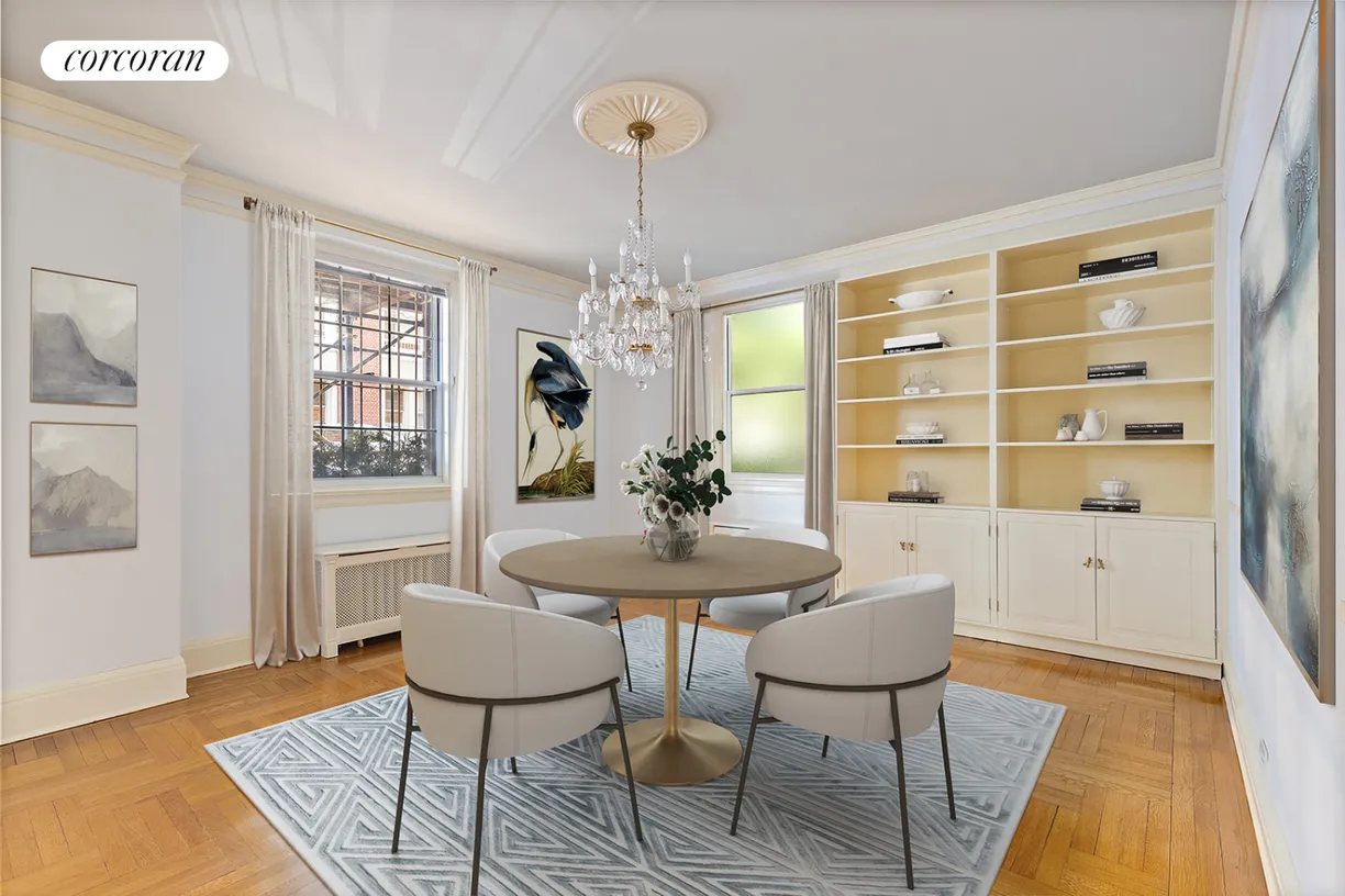 New York City Real Estate | View 173-175 Riverside Drive, 1G | Formal Dining Room