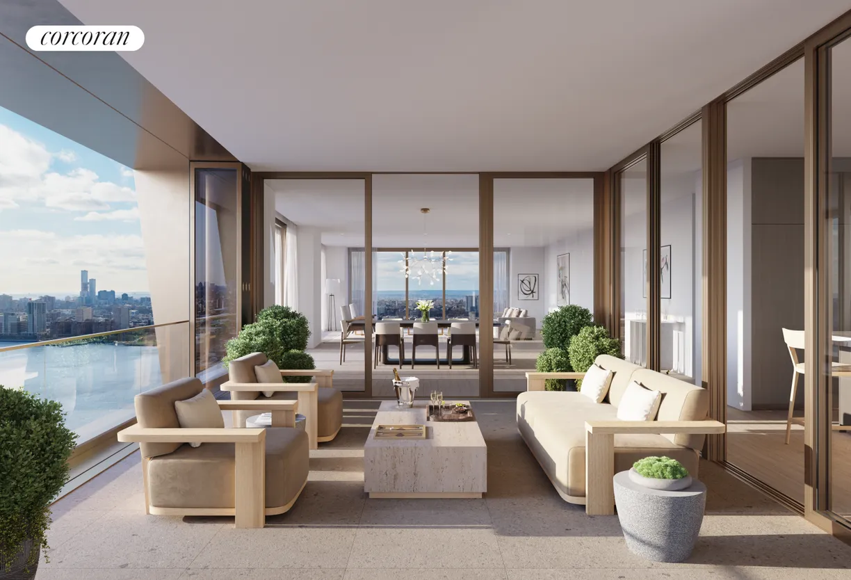 New York City Real Estate | View 500 West 18th Street, WEST_PH33A | 5 Beds, 5 Baths