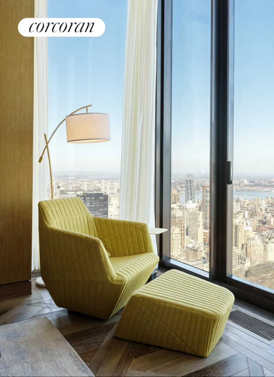 New York City Real Estate | View 111 West 57th Street, 56 | Living Room