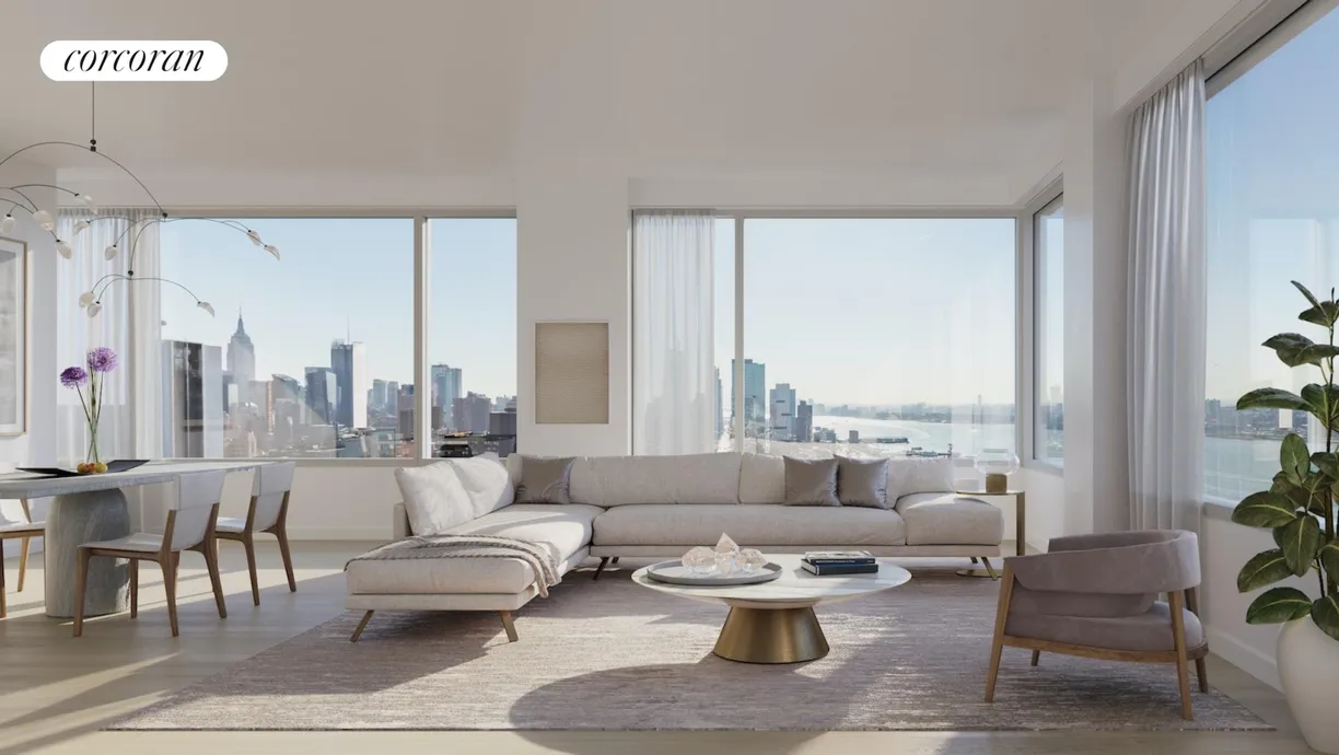 New York City Real Estate | View 611 West 56th Street, 28B | 2 Beds, 2 Baths