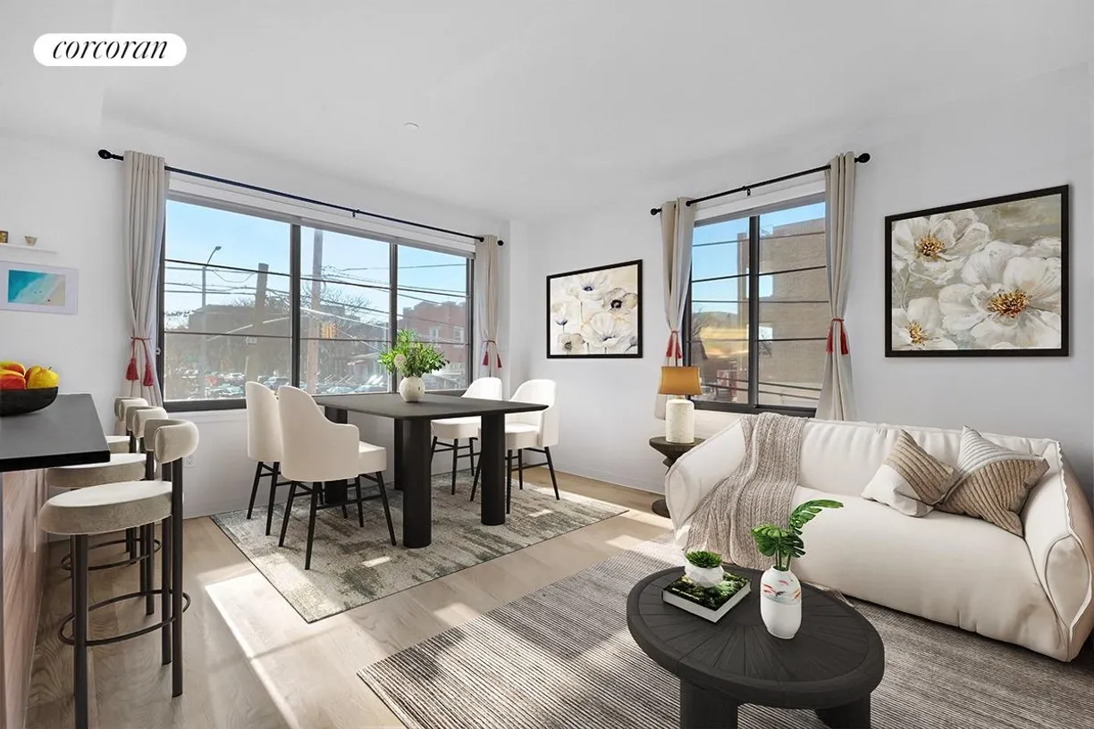 New York City Real Estate | View 23-11 21st Avenue, 1A | 2 Beds, 2 Baths