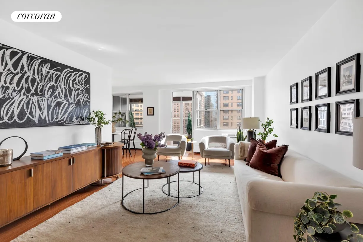 New York City Real Estate | View 303 West 66th Street, 20GE | 2 Beds, 1 Bath