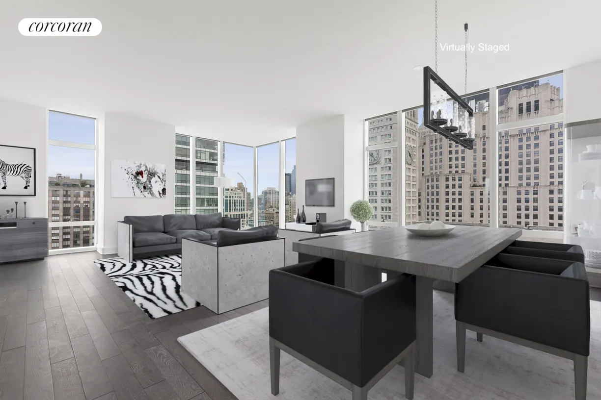 New York City Real Estate | View 45 East 22nd Street, 28A | 2 Beds, 2 Baths