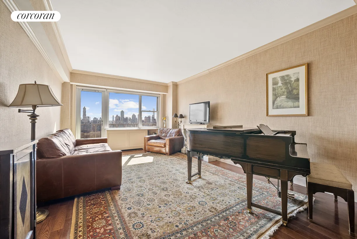 New York City Real Estate | View 80 Central Park West, 25A | Living Room