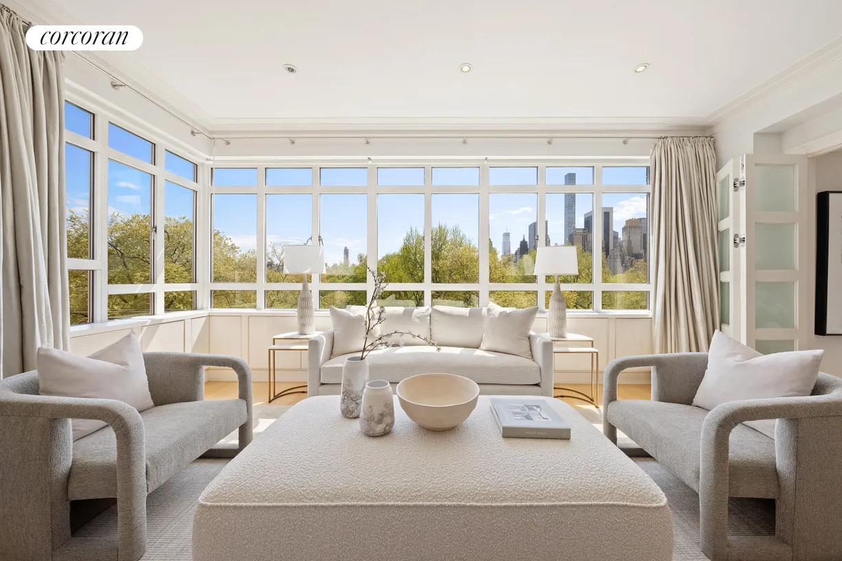 New York City Real Estate | View 25 Central Park West, 7Q | 3 Beds, 2 Baths