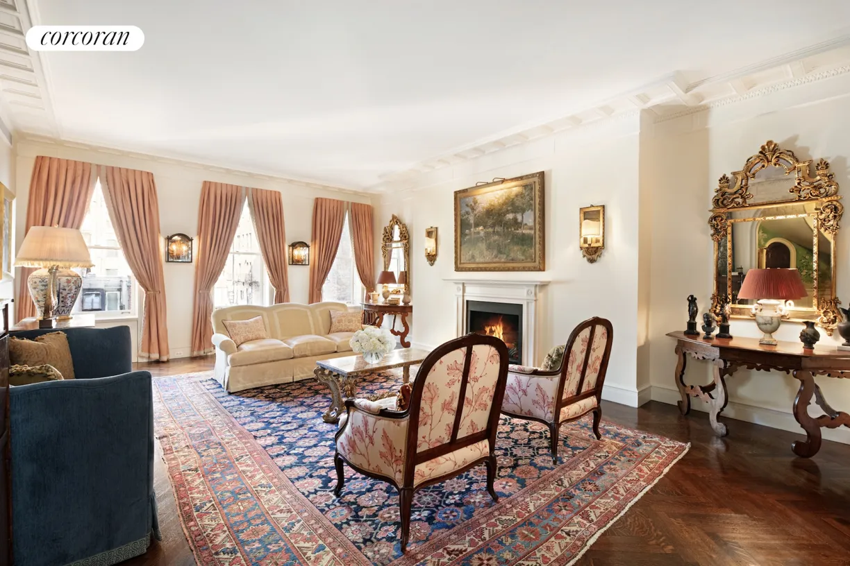 New York City Real Estate | View 812 Park Avenue, 7/8C | Living Room