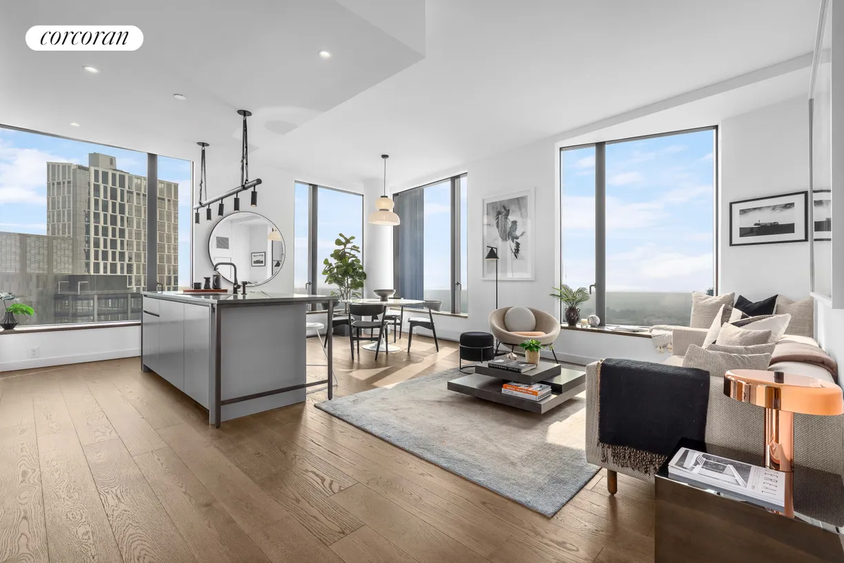 New York City Real Estate | View 11 Hoyt Street, 52C | 2 Beds, 2 Baths