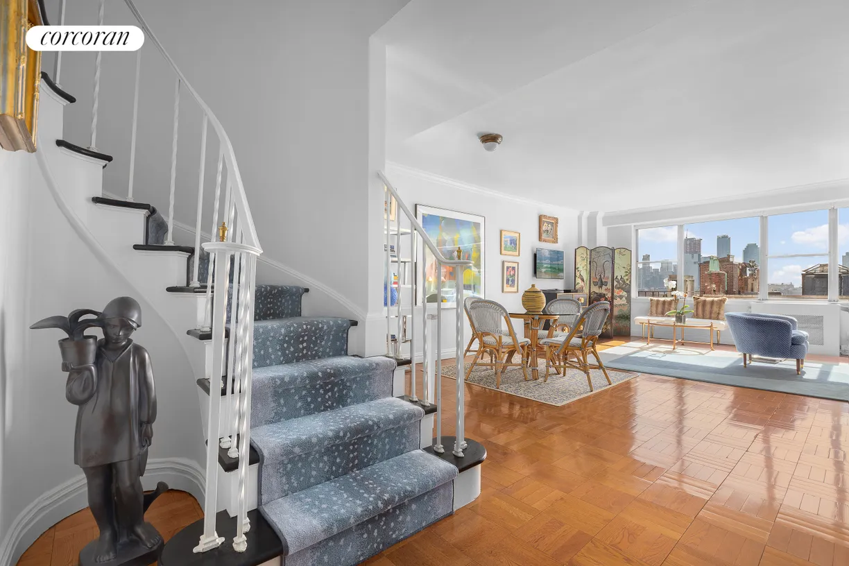 New York City Real Estate | View 12 Beekman Place, 7/8B | 1 Bed, 2 Baths