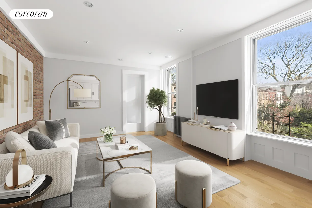 New York City Real Estate | View 427 15th Street, 2B | 2 Beds, 1 Bath