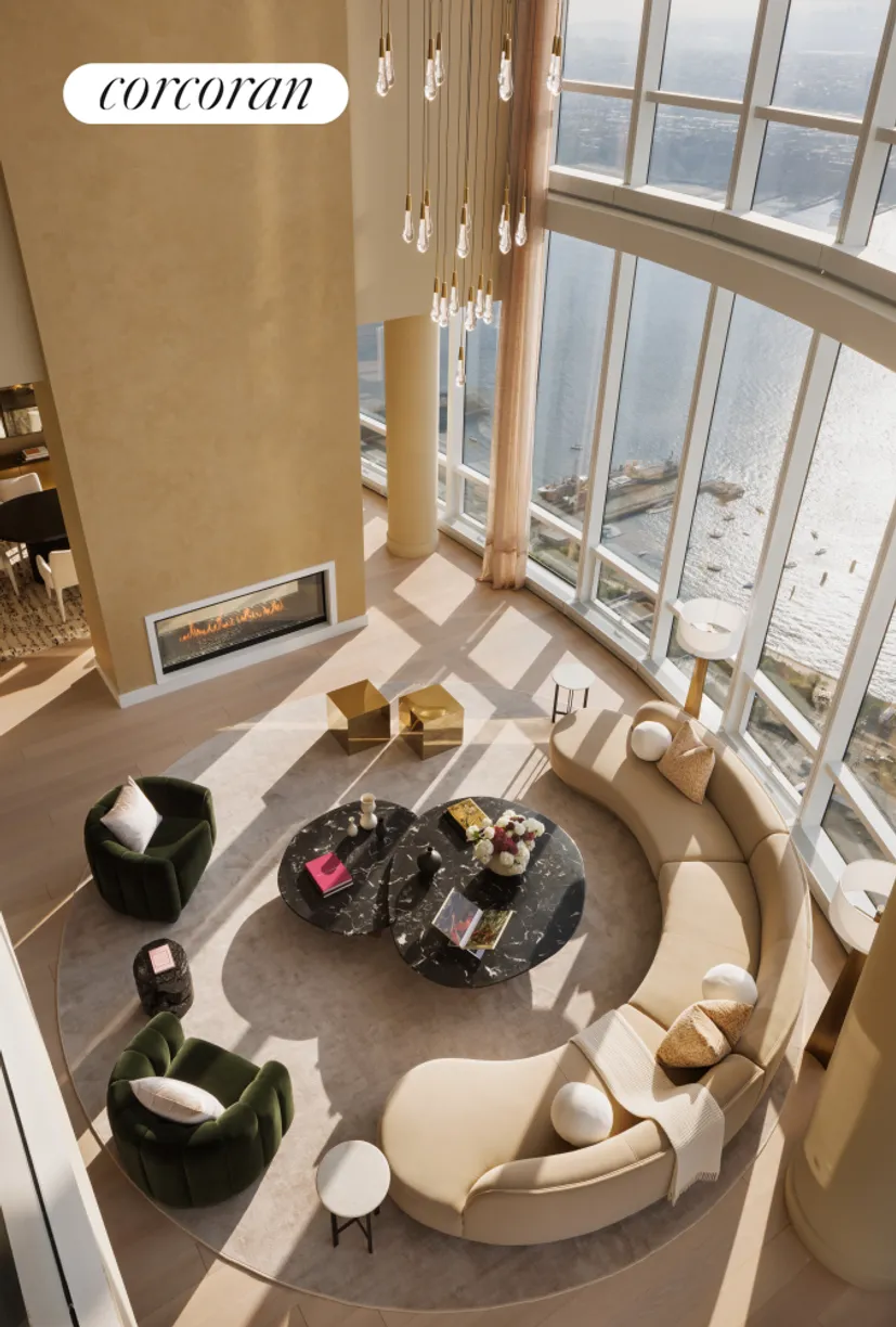 New York City Real Estate | View 15 Hudson Yards, PH88C | Living Room