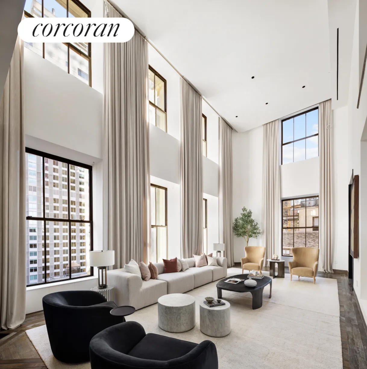 New York City Real Estate | View 111 West 57th Street, 17S | 5 Beds, 5 Baths