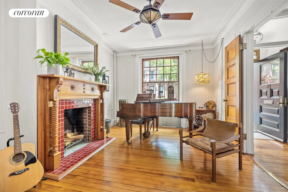 New York City Real Estate | View 39 Strong Place | Front Parlor