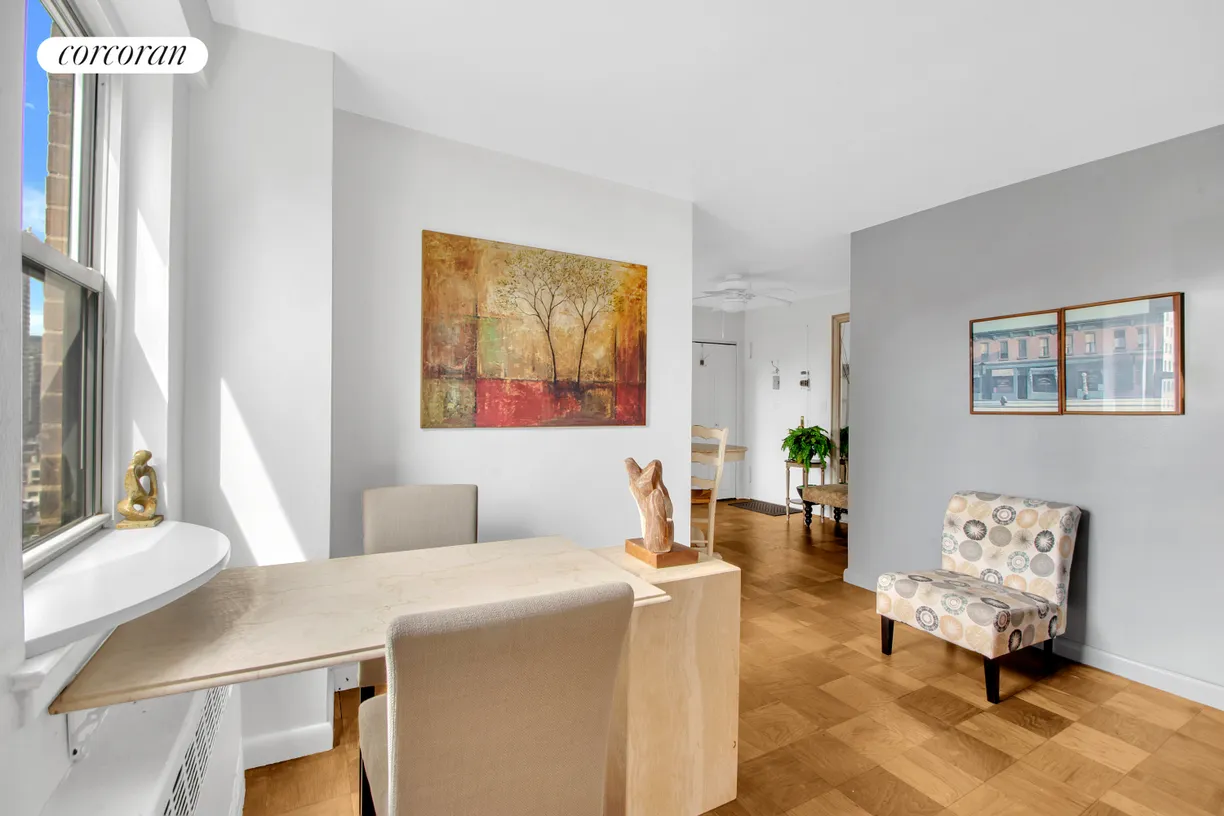 New York City Real Estate | View 340 East 80th Street, 18A | desk area