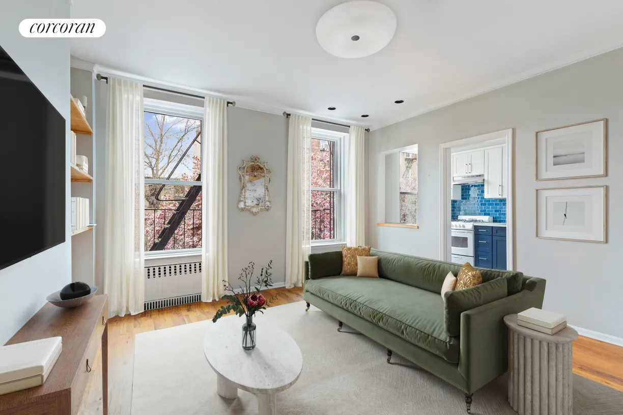 New York City Real Estate | View 395 3rd Street, 2 | 2 Beds, 1 Bath
