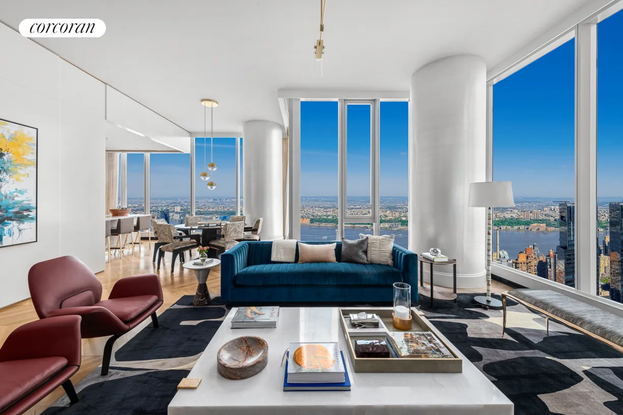 New York City Real Estate | View 217 West 57th Street, 90W | 3 Beds, 3 Baths