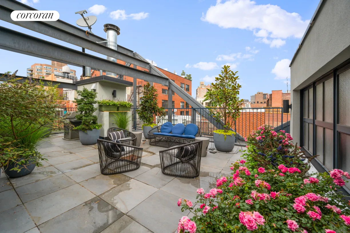 New York City Real Estate | View 23 Cornelia Street | Roof deck