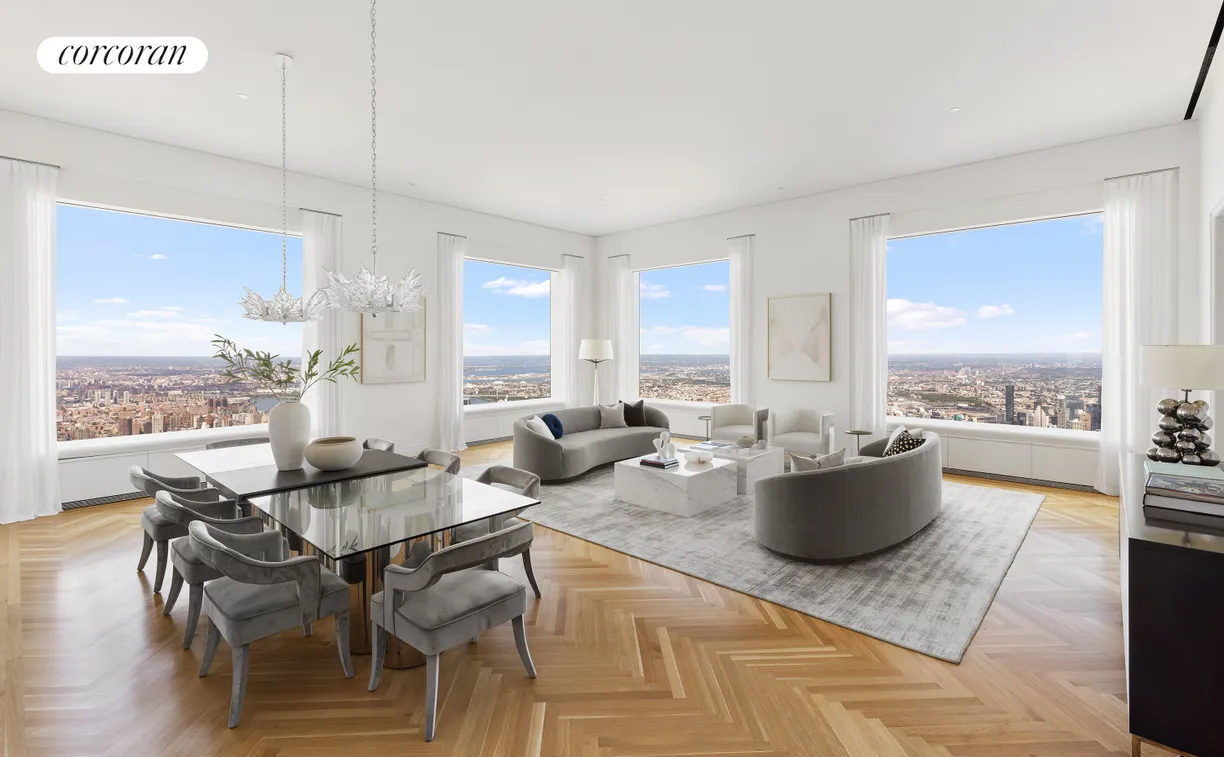 New York City Real Estate | View 432 Park Avenue, 94A | 3 Beds, 3 Baths