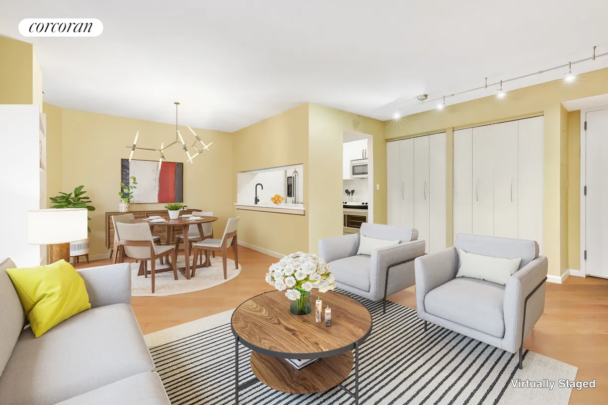 New York City Real Estate | View 250 South End Avenue, 1S | Living Room