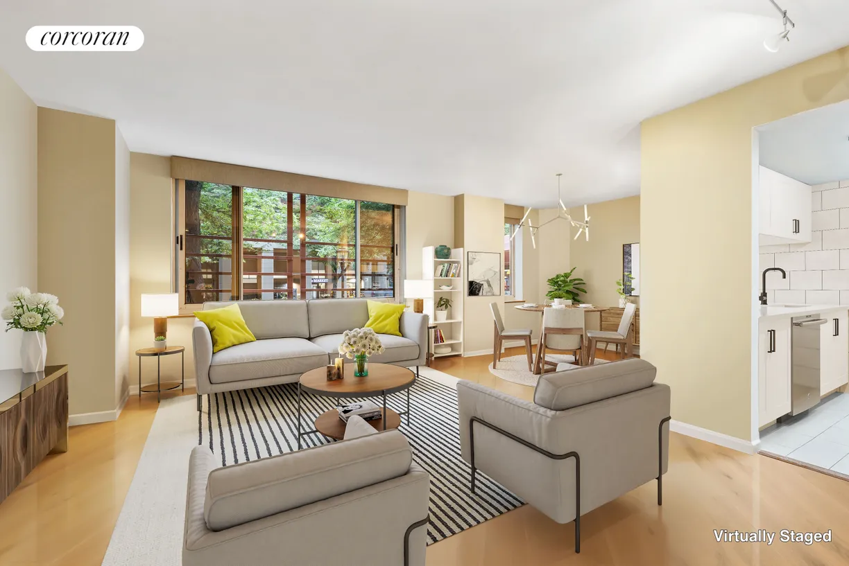 New York City Real Estate | View 250 South End Avenue, 1S | Living Room