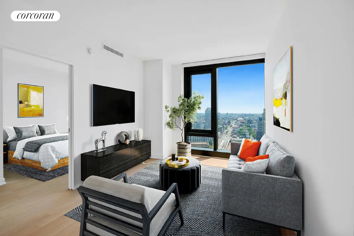 New York City Real Estate | View 18 6th Avenue, 3908 | Living Room