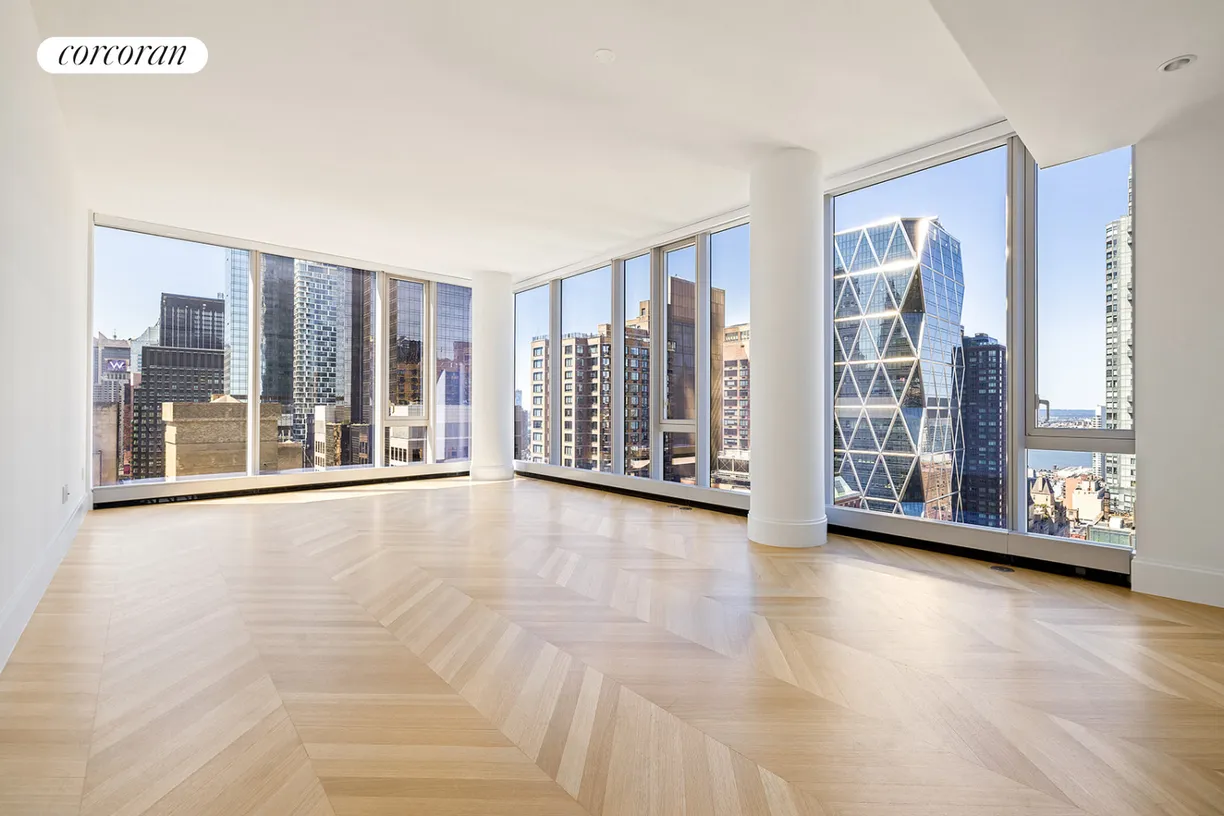 New York City Real Estate | View 217 West 57th Street, 35F | Living Room