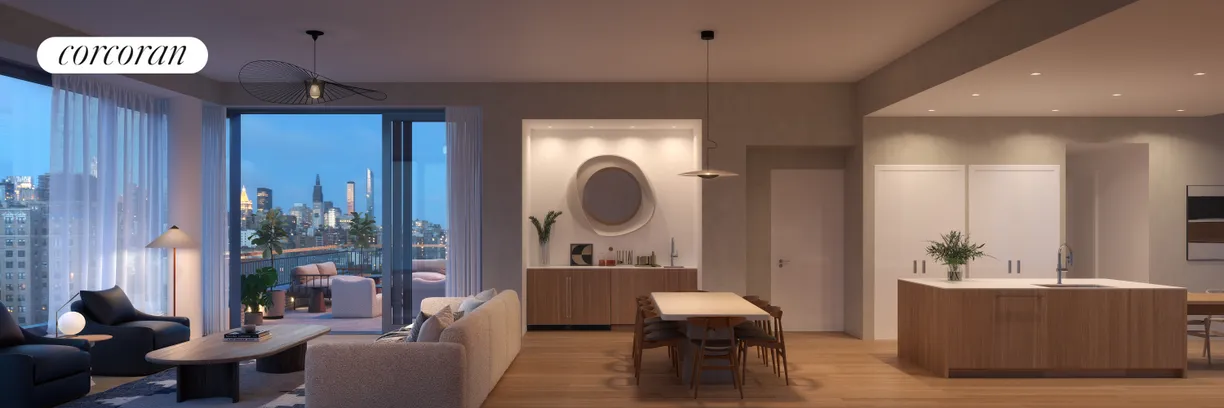 New York City Real Estate | View 428 West 19th Street, 7A | 3 Beds, 2 Baths