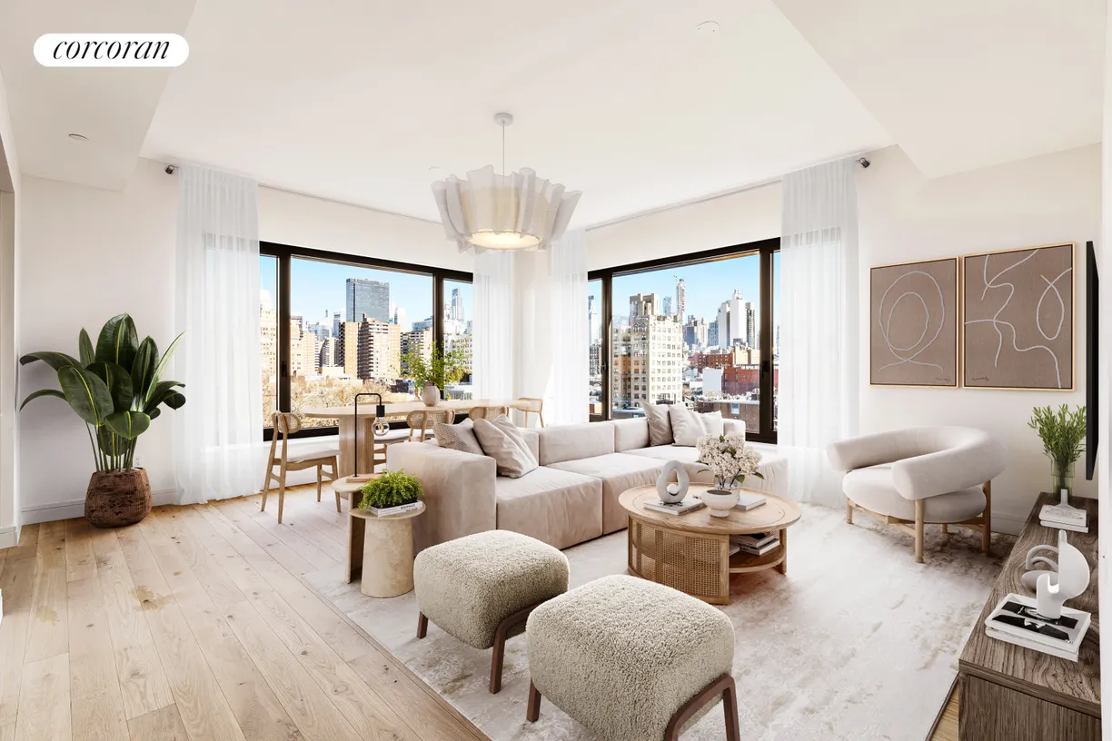 New York City Real Estate | View 428 West 19th Street, 10B | 2 Beds, 2 Baths