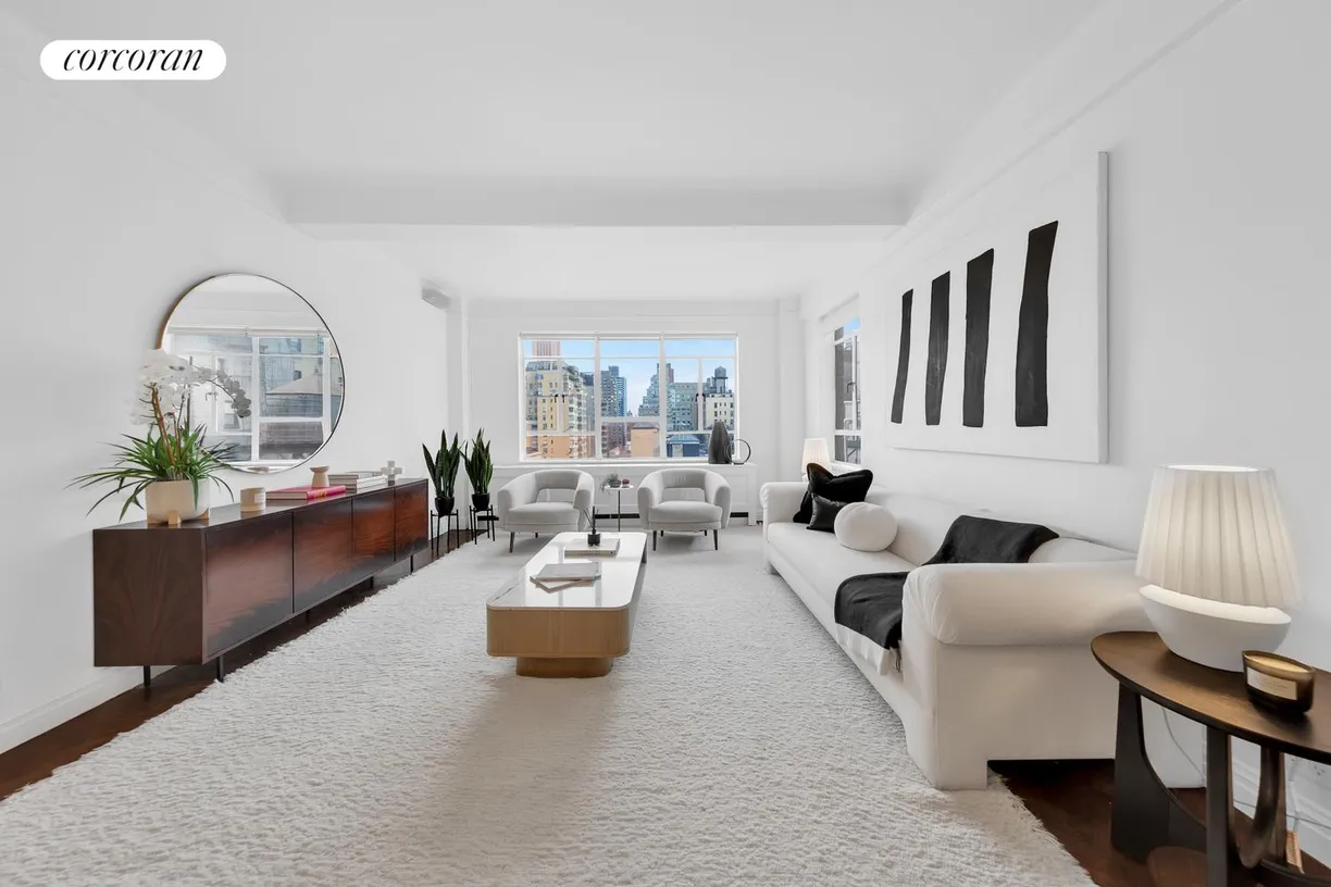 New York City Real Estate | View 140 Riverside Drive, 12N | Living Room