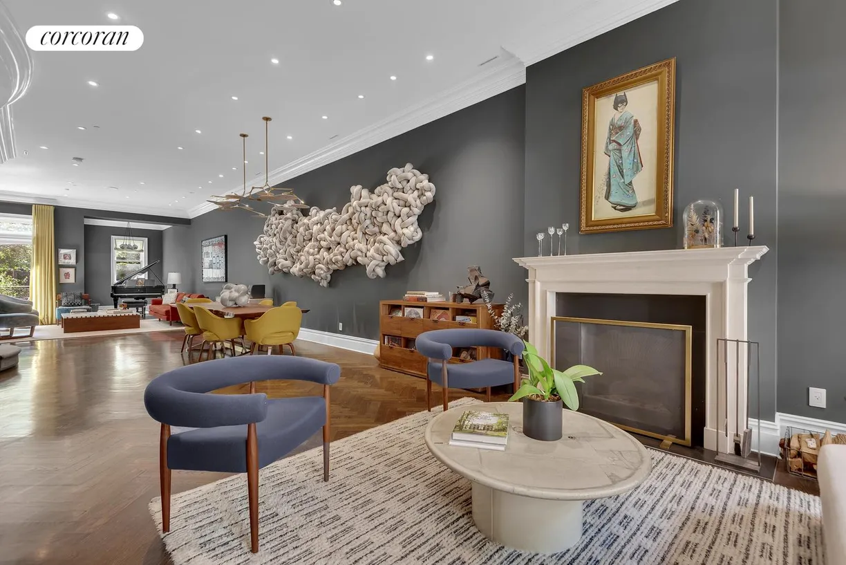 New York City Real Estate | View 308 West 88th Street | Parlor Floor Sitting Room