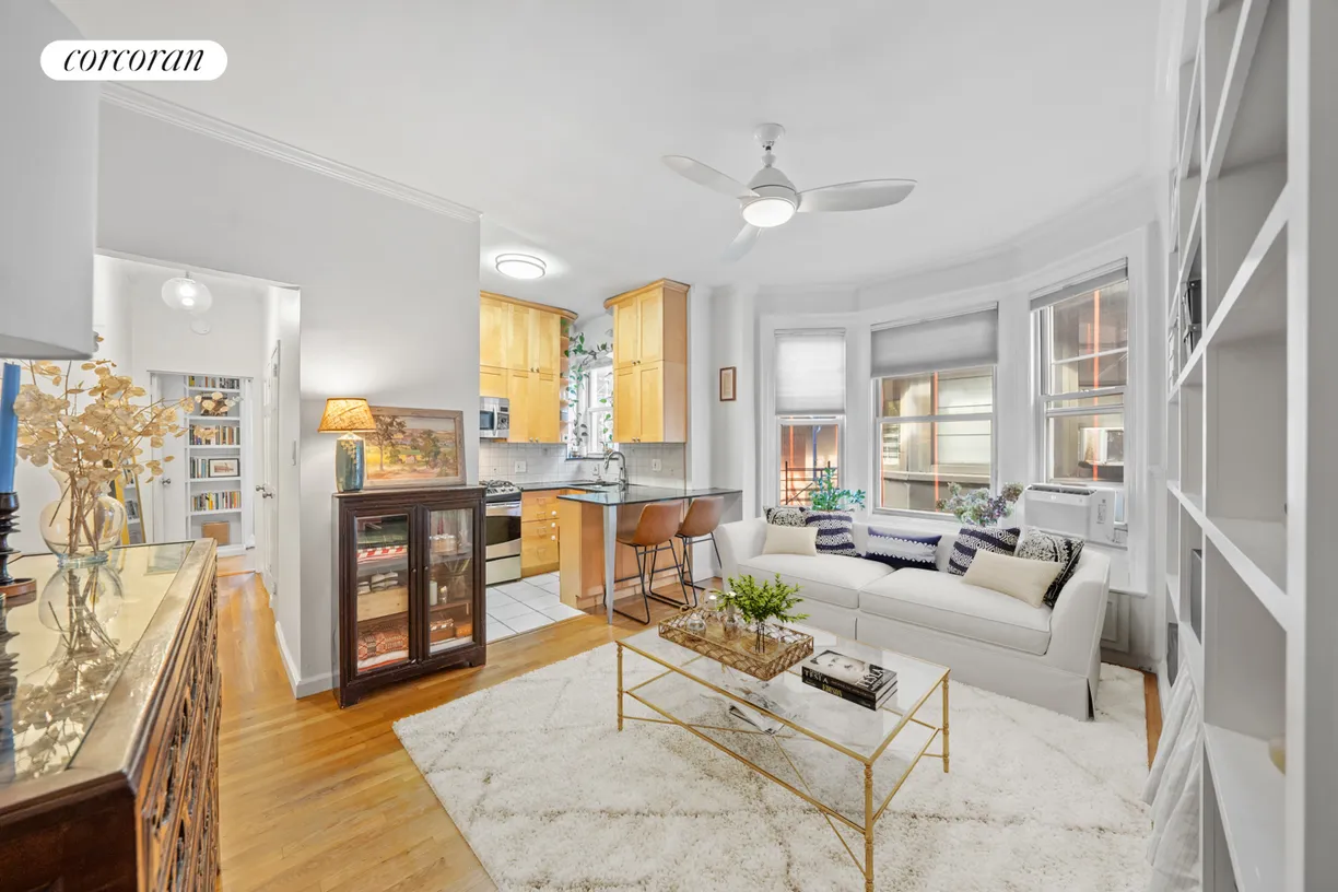 New York City Real Estate | View 242 West 104th Street, 6WR | 2 Beds, 1 Bath