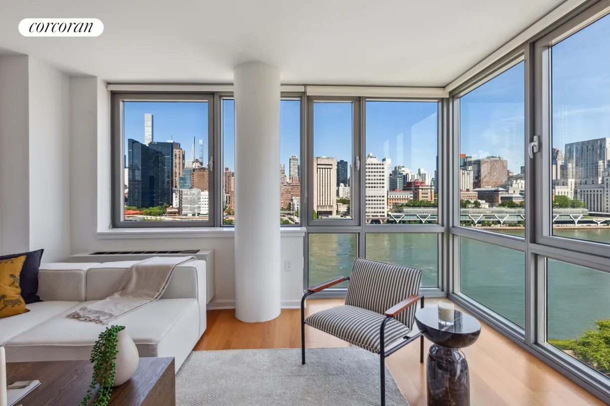 New York City Real Estate | View 425 Main Street, 12D | 2 Beds, 2 Baths