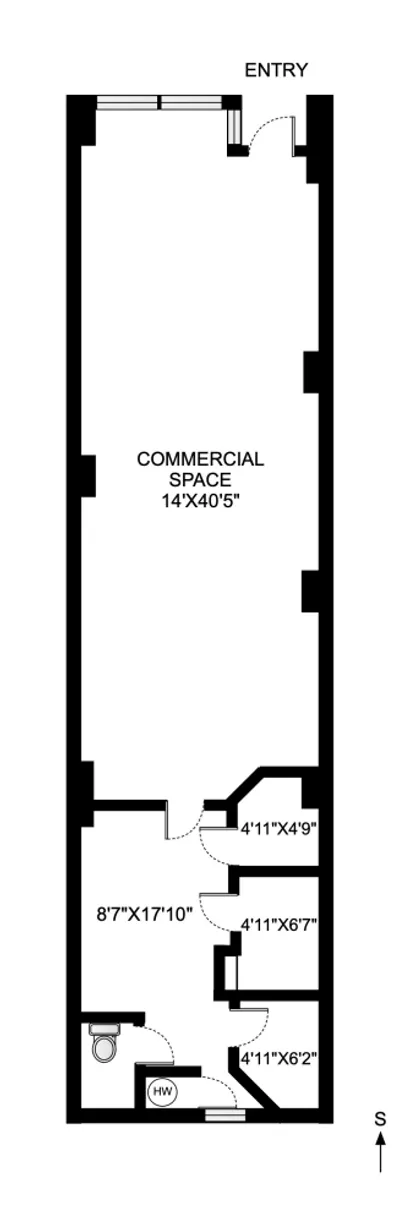 New York City Real Estate | View 393 Flatbush Avenue, 1 | Floorplan