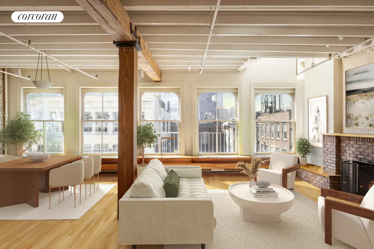 New York City Real Estate | View 113 Prince Street, 6E | 2 Beds, 2 Baths